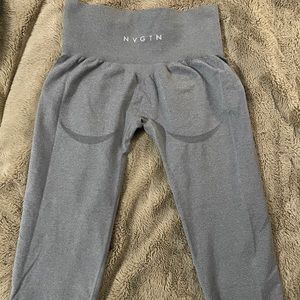 NVGTN grey contour seamless leggings